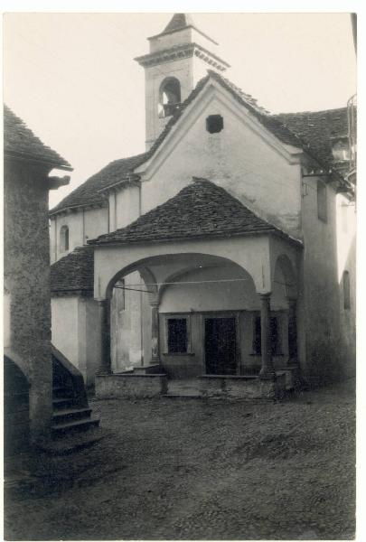 Veduta architettonica. Santa Maria Maggiore - Crana - Oratorio di San Giovanni Evangelista e San Rocco