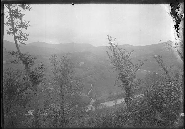 Paesaggio. Valle del Tescio - panorama