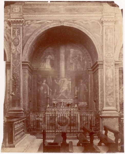 Milano - Chiesa di S. Maurizio al Monastero Maggiore - Interno - Cappella Besozzi (o di Santa Caterina)