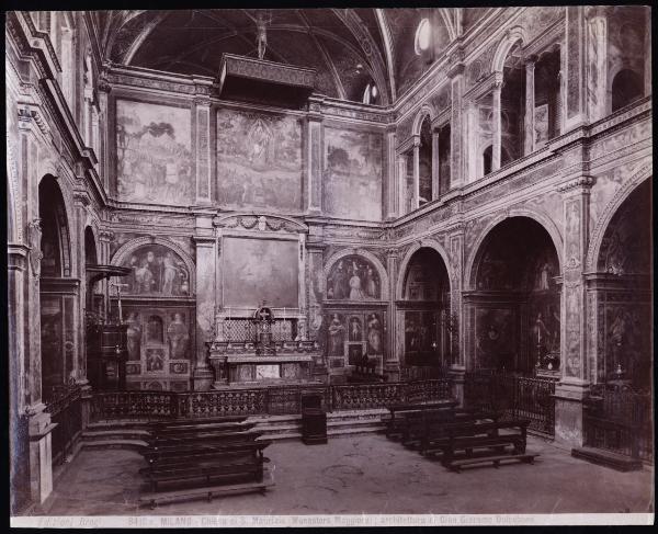 Milano - Chiesa di S. Maurizio al Monastero Maggiore - Aula dei fedeli