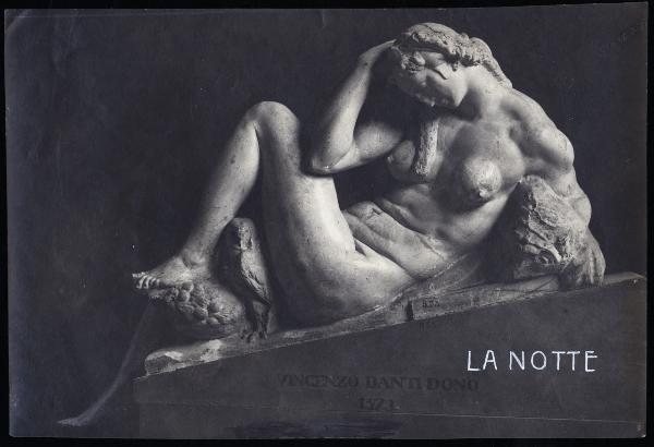 Scultura - Calco in gesso - La Notte - Vincenzo Danti da Michelangelo - Perugia - Accademia di Belle Arti Pietro Vannuccci