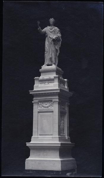 Scultura - Bozzetto - Monumento a Virgilio per Mantova - Luigi Secchi