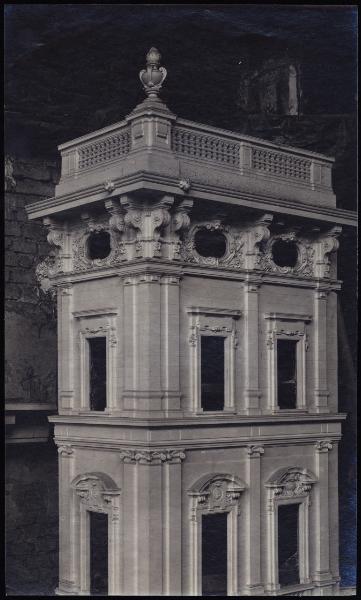 Modello - Palazzo della Direzione Centrale della Banca Commerciale Italiana a Milano (piazza della Scala angolo via Santa Margherita) - Luca Beltrami