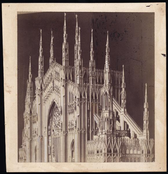 Modello - Facciata del Duomo di Milano - Luca Beltrami e Gaetano Moretti - Milano - Museo del Duomo