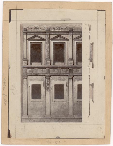 Disegno - Studio - Milano - Palazzo Landriani