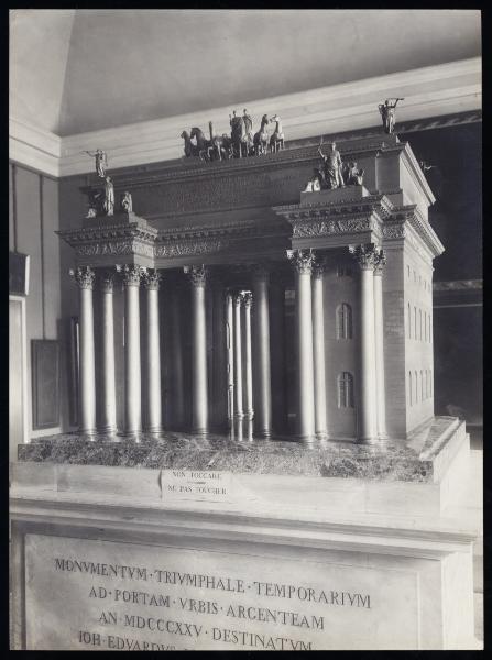 Modello - Arco della Pace - Milano - Pinacoteca Ambrosiana