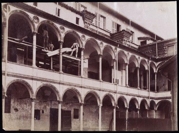 Milano - Ospedale Maggiore Ca' Granda - Cantiere