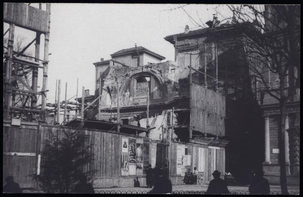 Milano - Palazzo della Banca Commerciale Italiana - Cantiere - Luca Beltrami