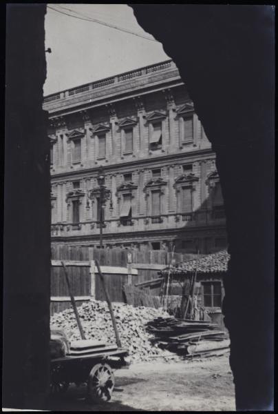 Milano - Palazzo della Banca Commerciale Italiana - Cantiere - Luca Beltrami