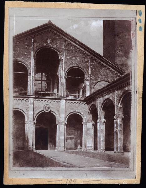 Milano - Basilica di Sant'Ambrogio - Facciata