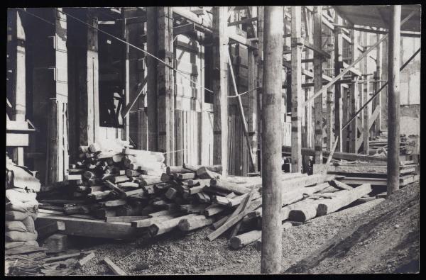 Milano - Palazzo della Banca Commerciale Italiana - Cantiere