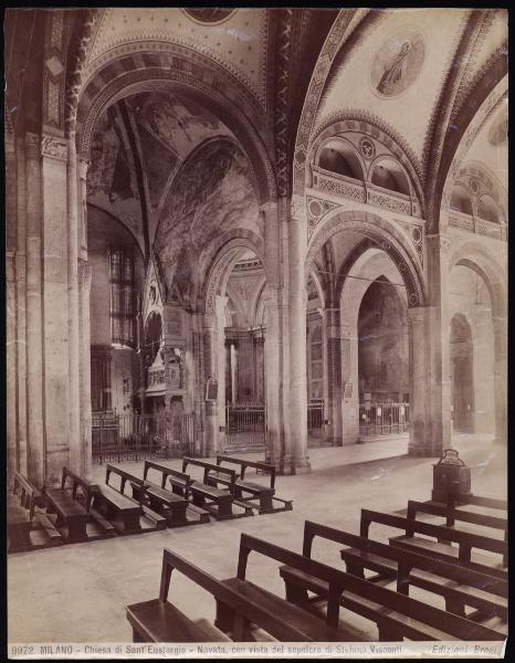 Milano - Basilica di S. Eustorgio - Navata