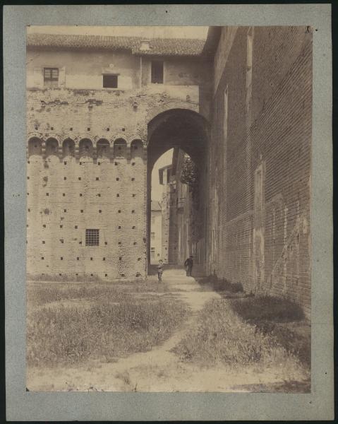 Milano - Castello Sforzesco - Rivellino di Santo Spirito (o "di Porta Vercellina")