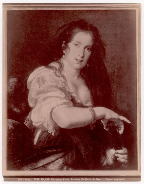 Dipinto - Ritratto femminile - Berenice - Bernardo Strozzi - Milano - Castello Sforzesco - Pinacoteca