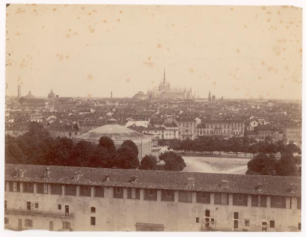 Milano - Castello Sforzesco - Duomo - Panorama