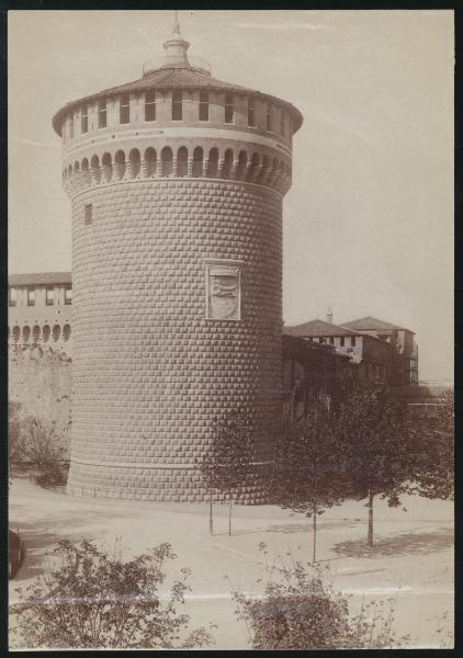 Milano - Castello Sforzesco - Torrione est (dei Carmini)