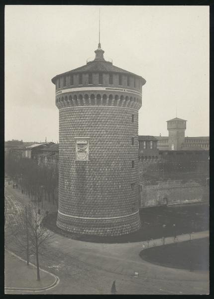 Milano - Castello Sforzesco - Torrione est (dei Carmini)