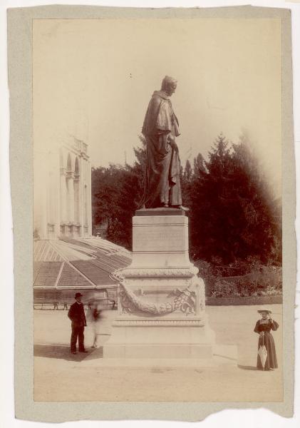 Scultura - Monumento ad Antonio Rosmini - Francesco Confalonieri - Milano - Giardini Pubblici