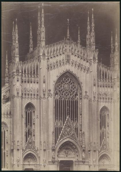 Modello - Facciata del Duomo di Milano - Luca Beltrami e Gaetano Moretti - Milano - Museo del Duomo