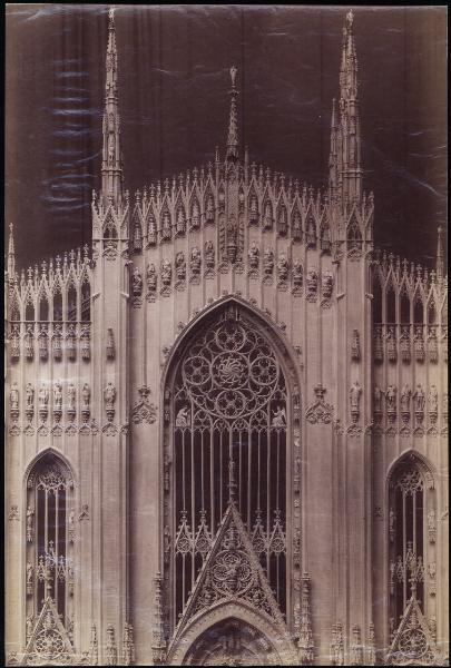 Modello - Facciata del Duomo di Milano - Luca Beltrami e Gaetano Moretti - Milano - Museo del Duomo