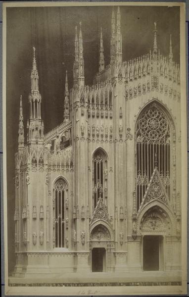 Modello - Facciata del Duomo di Milano - Luca Beltrami e Gaetano Moretti - Milano - Museo del Duomo