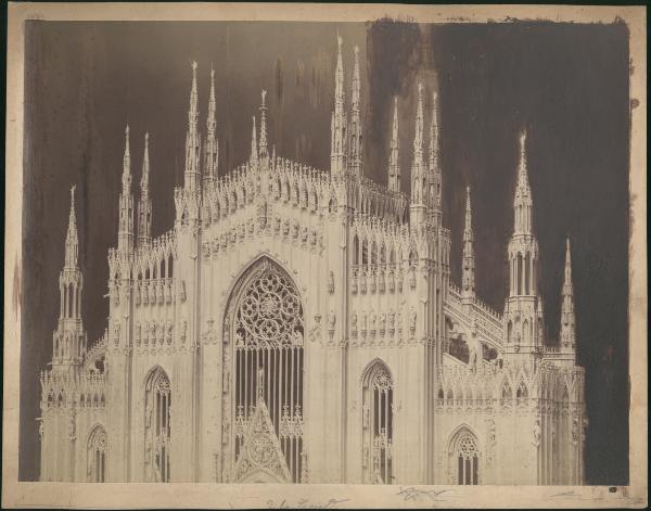 Modello - Facciata del Duomo di Milano - Luca Beltrami e Gaetano Moretti - Milano - Museo del Duomo