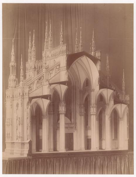 Modello - Facciata del Duomo di Milano - Luca Beltrami e Gaetano Moretti - Milano - Museo del Duomo