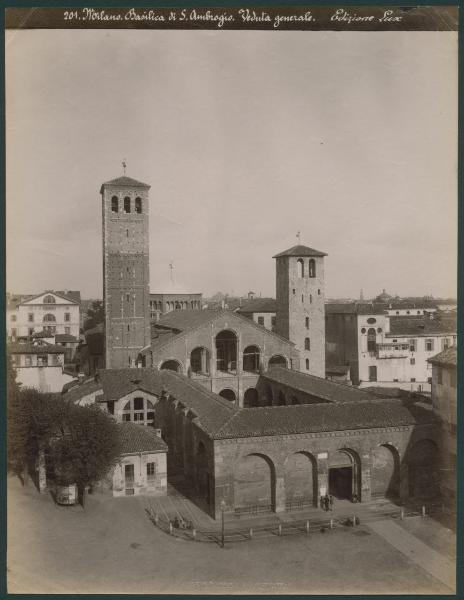 Milano - Basilica di Sant'Ambrogio - Veduta generale