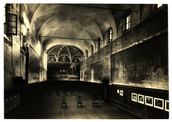 Milano - Chiesa di Santa Maria delle Grazie - Interno del refettorio