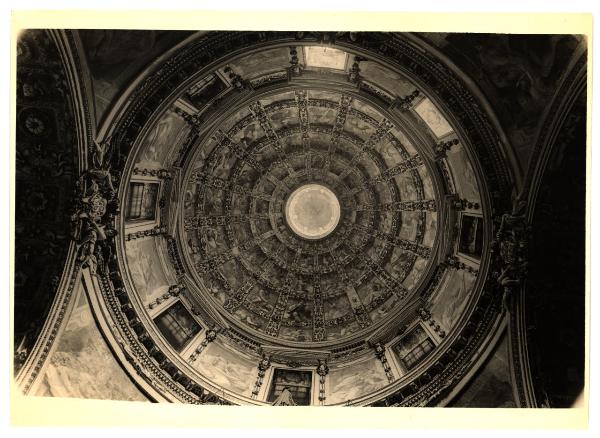 Milano - Basilica di San Vittore - Cupola, particolare dell'interno