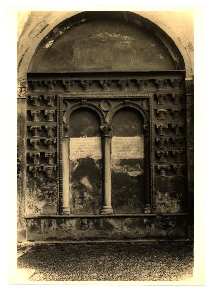 Milano - Chiesa di S. Celso - Capitelli della cupola del santuario abbattuto nel 1836