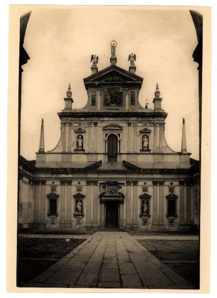 Milano - Certosa di Garegnano - Facciata