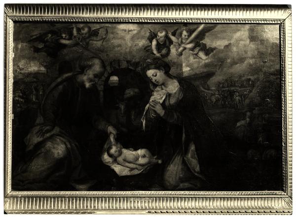 Piacenza - Museo - Sofonisba Anguissola, Sacra Famiglia, dipinto su tavola