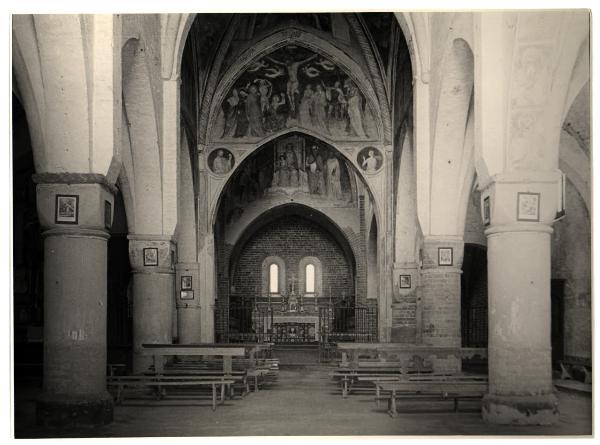 Milano - Abbazia di Viboldone - Interno, particolare