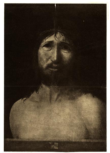 New York - Metropolitan Museum - Antonello da Messina, Ecce Homo, olio su tavola (?)
