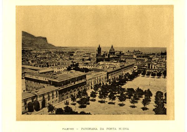 Palermo - Panorama da Porta Nuova