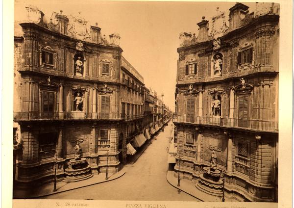 Palermo - Piazza Vigliena - Veduta