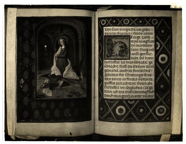Vienna - Bilbioteca Imperiale - Hortulus animae, pagine miniate