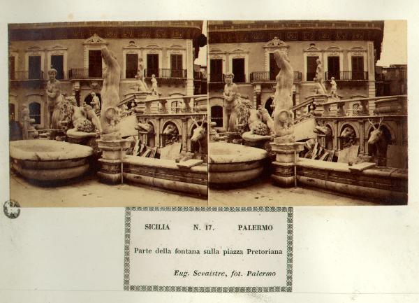 Palermo - Piazza Pretoria - Fontana - Particolare