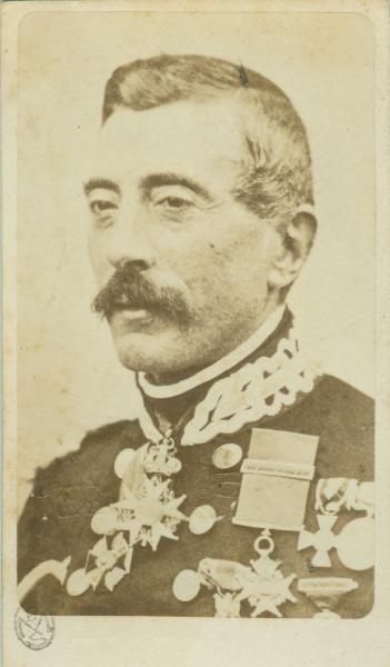 Ritratto maschile - Militare - Agostino Luigi Petitti Bagliani di Roreto comandante generale di divisione