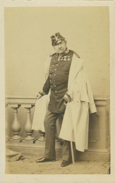 Ritratto maschile - Militare - Barone Heinrich von Hess generale austriaco