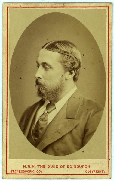 Ritratto maschile - Principe Alfred duca di Edimburgo