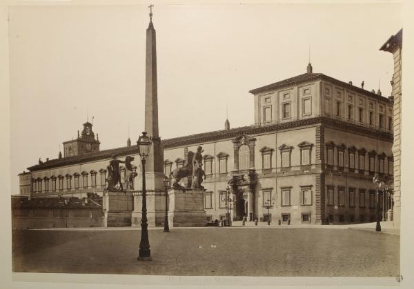 Roma - Piazza del Quirinale - Palazzo del Quirinale - Facciata