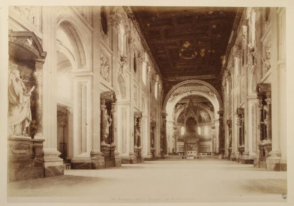 Roma - Basilica di San Giovanni in Laterano - Navata centrale