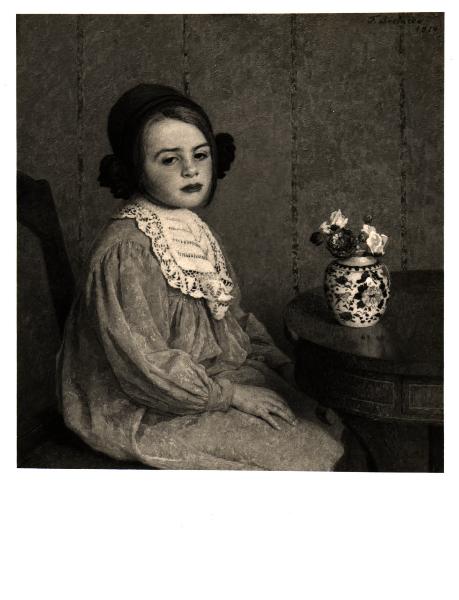 Federico Boccardo, Rosina in posa, olio su tela (1910).