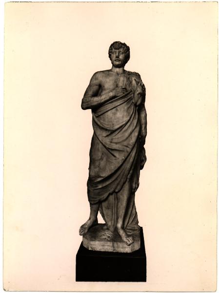 Brescia - Collezione privata. Statua di Nerone, scultura in marmo.