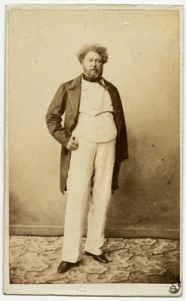 Ritratto maschile - Alexandre Dumas padre scrittore francese