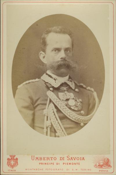 Ritratto maschile - Umberto I di Savoia principe di Piemonte