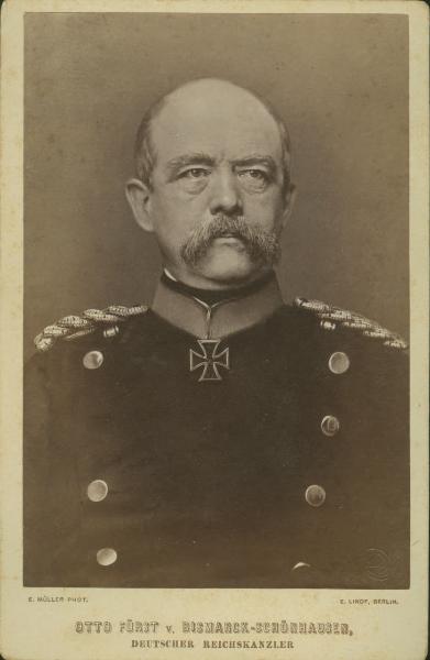 Ritratto maschile - Otto von Bismarck statista tedesco