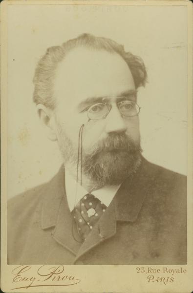 Ritratto maschile - Émile Zola scrittore francese